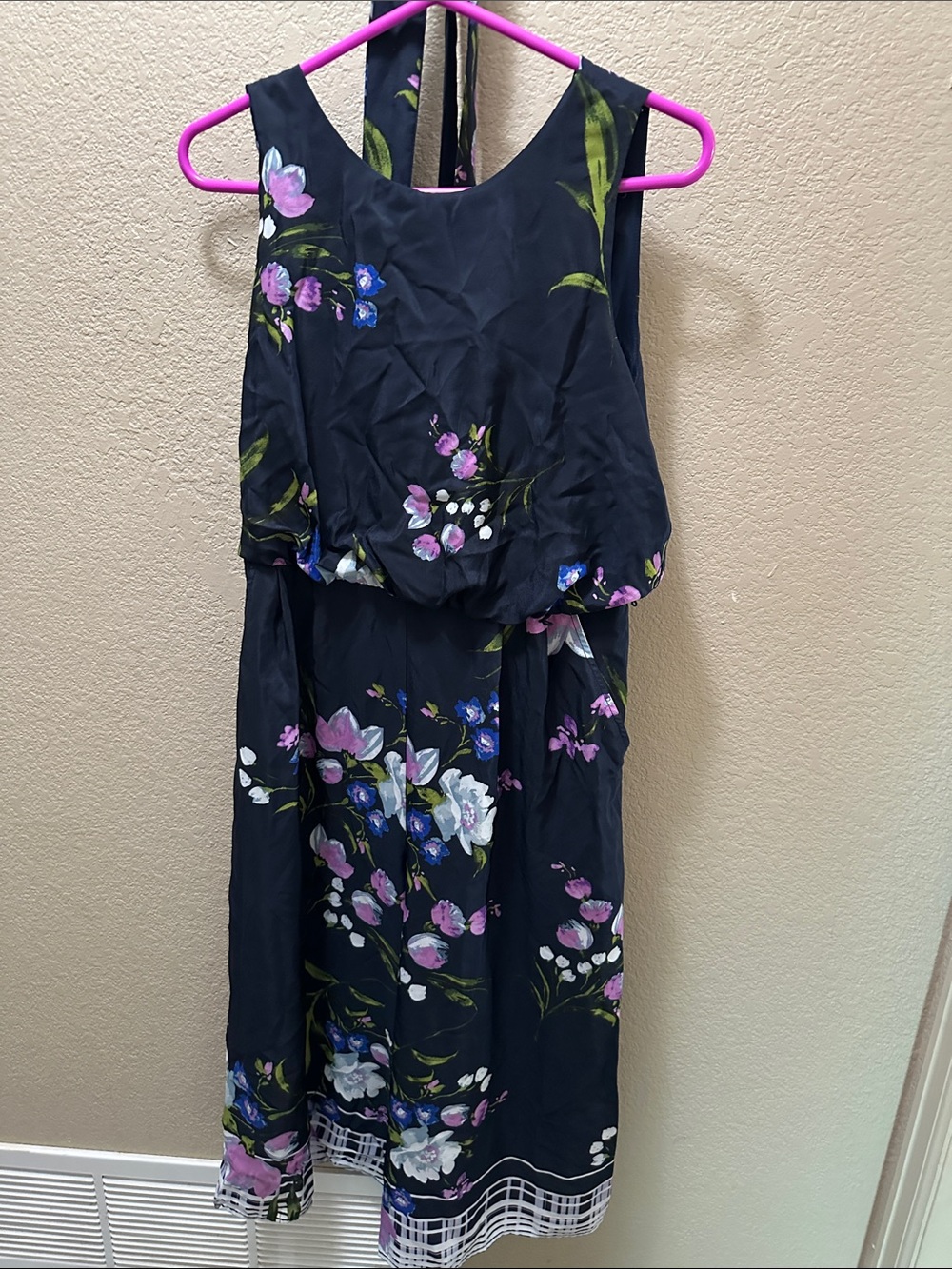 Vince Camuto Navy Romper Size 10